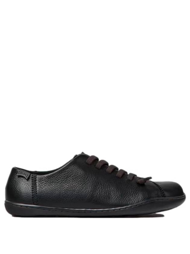 Peu Leather Low Top Sneakers Black - CAMPER - BALAAN 4