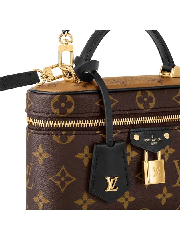 Vanity Monogram Canvas Chain Pouch Bag Brown - LOUIS VUITTON - BALAAN 4