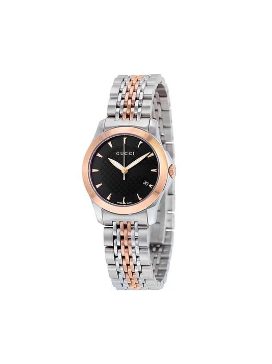 G Timeless Metal Quartz 27mm Watch Silver - GUCCI - BALAAN 1