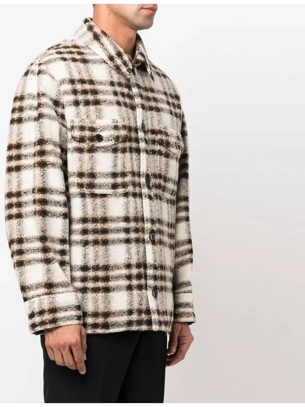 Kerbont Check Shirt Jacket - ISABEL MARANT - BALAAN 3