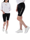 Logo Banding Shorts Leggings - EMPORIO ARMANI - BALAAN.