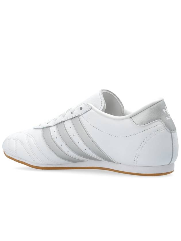 Taekwondo Lace Low Top Sneakers White Silver - ADIDAS ORIGINALS - BALAAN 6