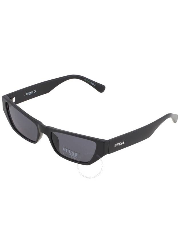 Guess Smoke Rectangular Unisex Sunglasses GU8232 01A 56 - GUESS - BALAAN 3