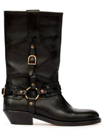 Isabel Marant Heiko Boots With Straps Shoes - ISABEL MARANT - BALAAN 1