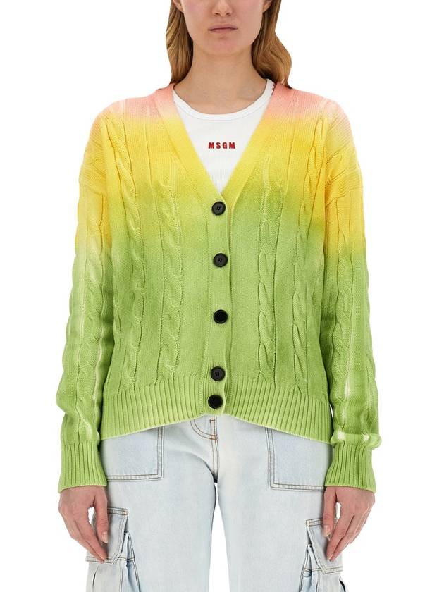 cable knit cardigan 3641MDM193247276 - MSGM - BALAAN 2