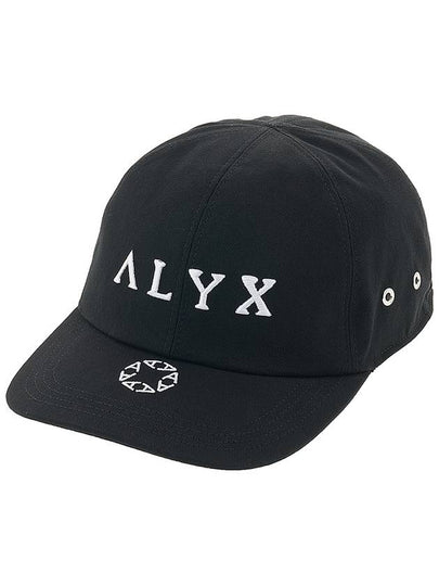 Embroidered Logo Cotton Ball Cap Black - 1017 ALYX 9SM - BALAAN 2