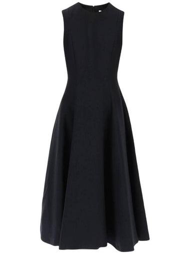 Sleeveless Midi Dress Black - DIOR - BALAAN 1