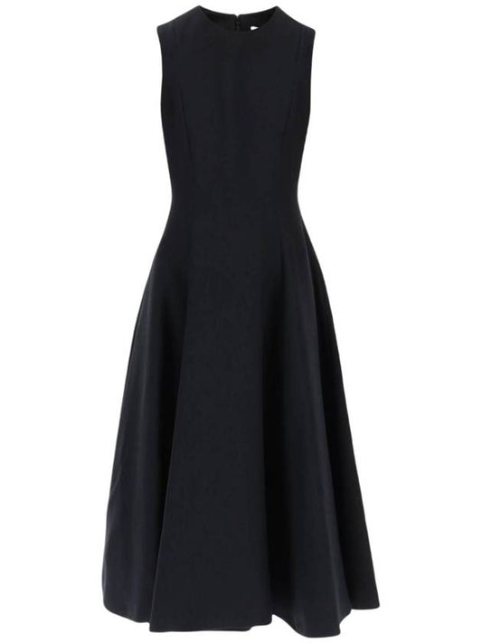 Sleeveless Midi Dress Black - DIOR - BALAAN 1