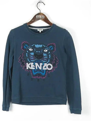 Smith Market Dark Blue Color Tee Women s Clothing - KENZO - BALAAN 1