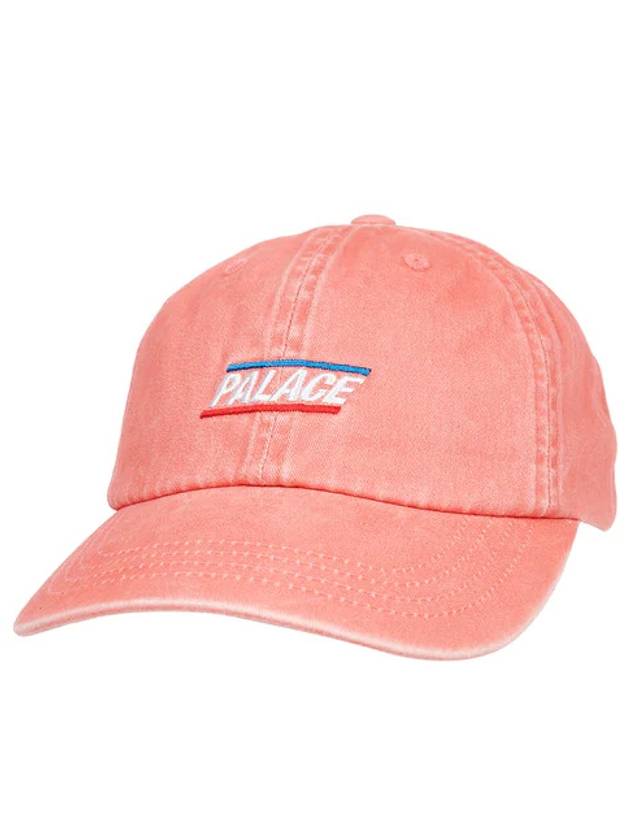 Pigment Beige Collier 6 Panel Cap Pink P24H083 - PALACE - BALAAN 1