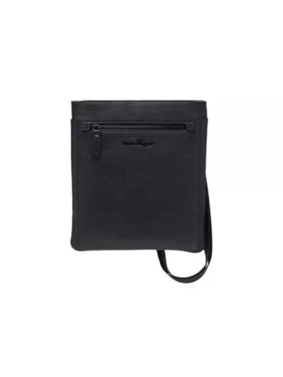 Firenze Leather Cross Bag Black - SALVATORE FERRAGAMO - BALAAN 2