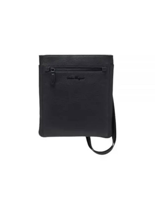 Firenze Leather Cross Bag Black - SALVATORE FERRAGAMO - BALAAN 2