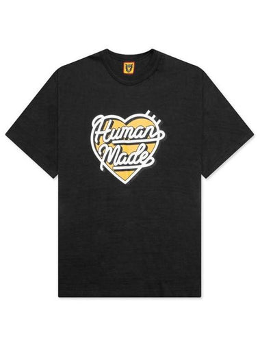 Short Sleeve T Shirt 778192 Black - HUMAN MADE - BALAAN 1