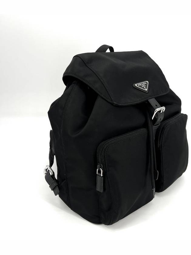 Re nylon triangle logo backpack 1BZ005 - PRADA - BALAAN 4