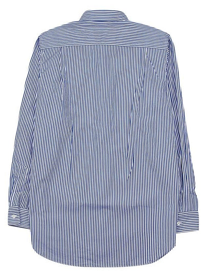 Striped long sleeve shirt P1B026 BLUE WHITE STRIPES - COMME DES GARCONS - BALAAN 2