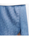 Oblique Shorts Blue - DIOR - BALAAN 5