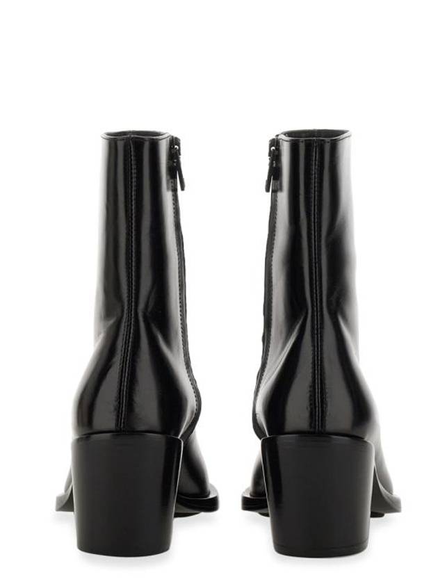 Silver Toe Ankle Middle Boot Heels - ALEXANDER MCQUEEN - BALAAN 3