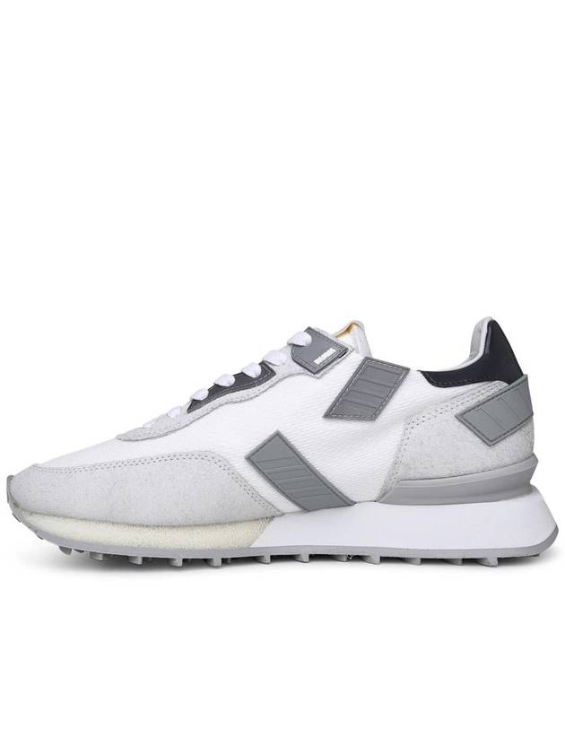 Ghōud Rush Acrylic Sneakers In White Tech Fabric - GHOUD - BALAAN 3