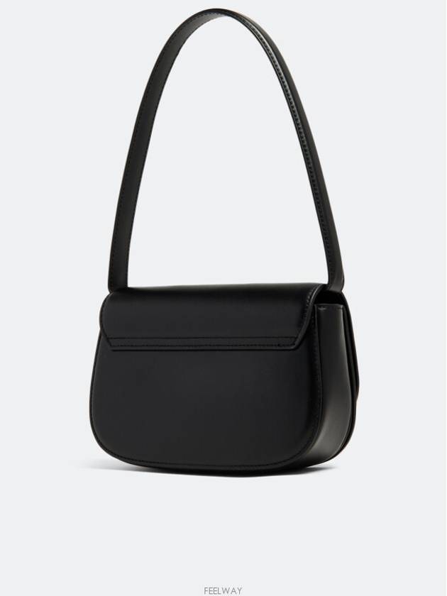 1DR Shoulder Bag in Nappa Leather Black - DIESEL - BALAAN 7