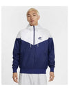 Woven Windrunner Lined Gore Tex Jacket M White Blue Void HJ2041 100 - NIKE - BALAAN 2