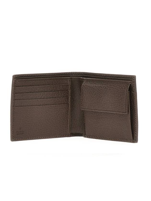 Ophidia GG Half Wallet Beige Ebony - GUCCI - BALAAN 4