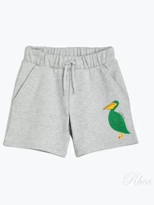 Kids Shorts Bottoms 2363012394 GRAY MELANGE - MINI RODINI - BALAAN 1