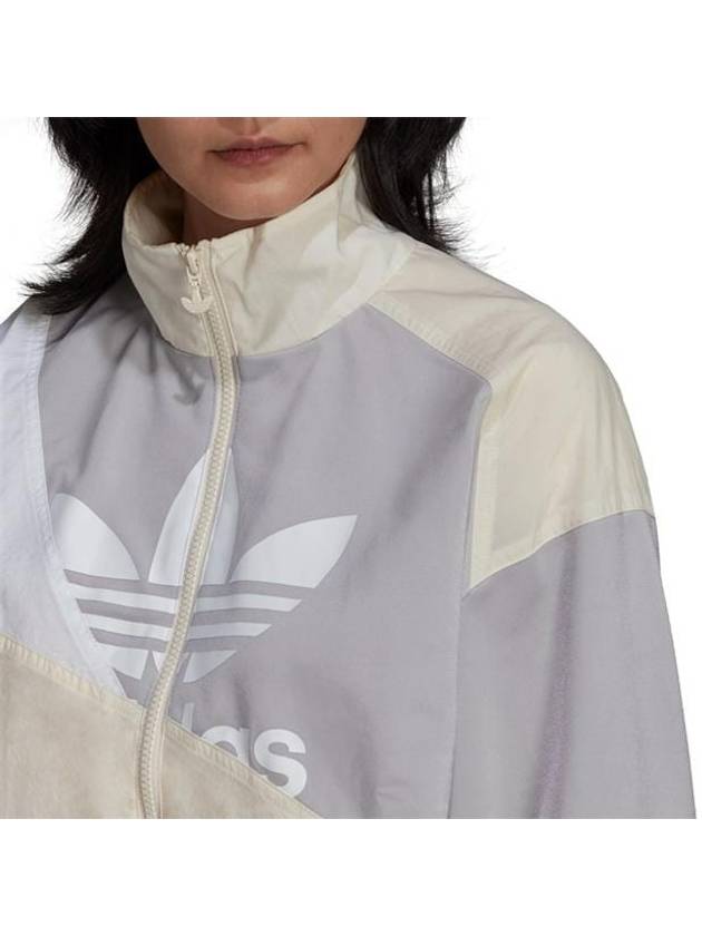 Track Jacket HC7054 Ivory Gray - ADIDAS - BALAAN 5