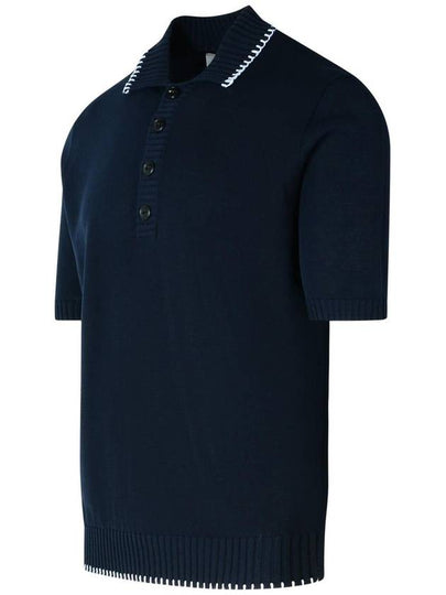 Eleventy Polo Shirt In Blue Cotton - ELEVENTY MILANO - BALAAN 2