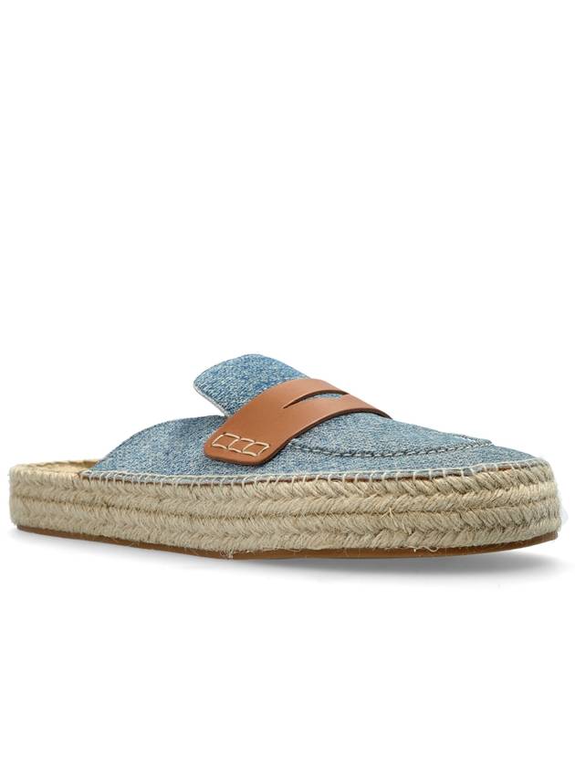 JW Anderson Denim Slides, Men's, Blue - JW ANDERSON - BALAAN 4