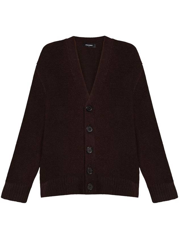 DSQUARED2 Wool Cardigan - DSQUARED2 - BALAAN 1