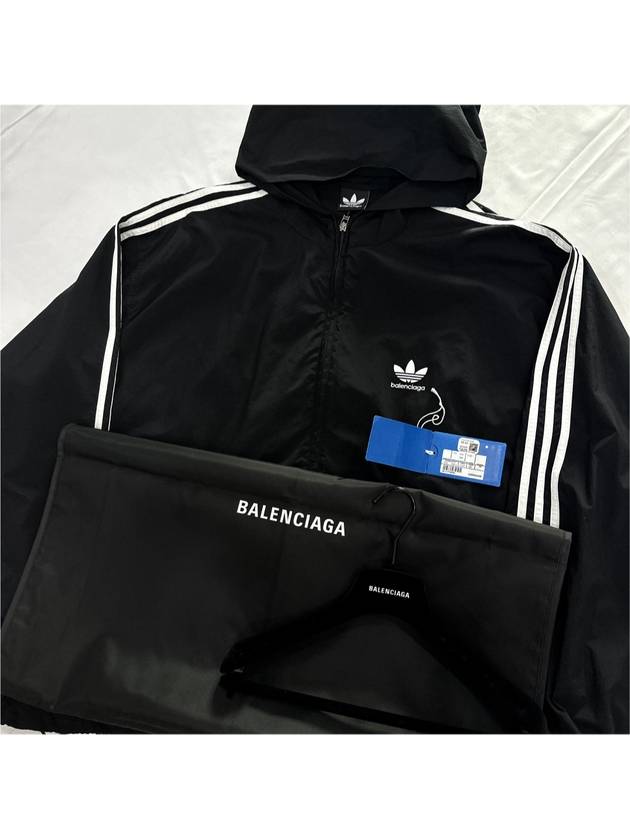 L x Adidas Valdidas Poplin Windbreaker Hooded Zip up Jacket - BALENCIAGA - BALAAN 2