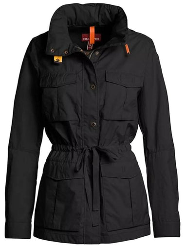 Dulcie Zip-Up Jacket Black - PARAJUMPERS - BALAAN 1