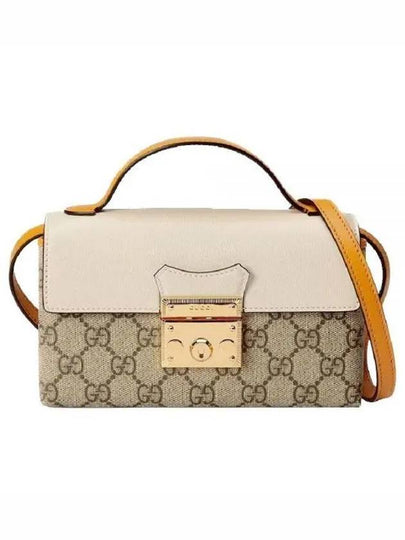 Padlock GG Mini Bag Beige White - GUCCI - BALAAN 2