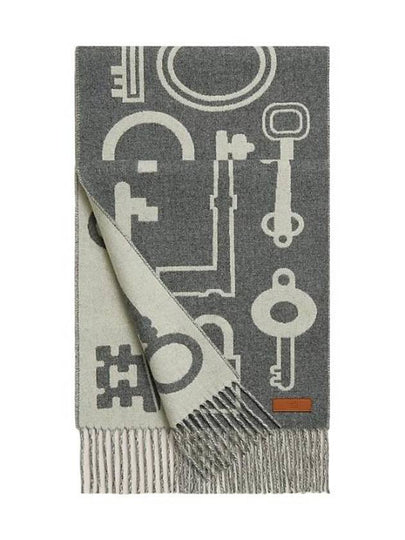 Casaque Porte Clefs Muffler Flanelle - HERMES - BALAAN 2