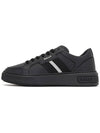 Moony Leather Low Top Sneakers Black - BALLY - BALAAN 5