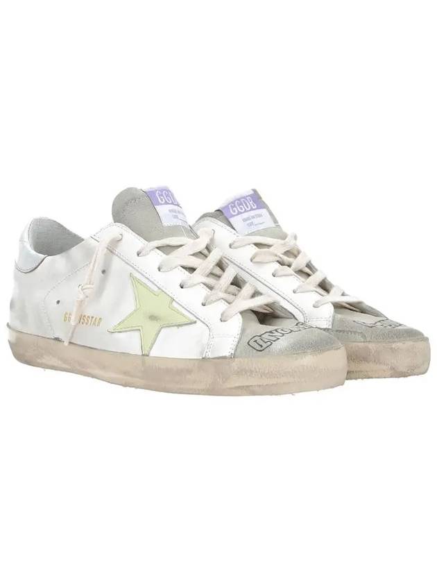 Superstar Laminated Heel Low Top Sneakers White - GOLDEN GOOSE - BALAAN 3