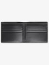 Check Leather International Bifold Wallet Dark Birch Brown - BURBERRY - BALAAN 3