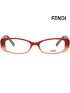 Eyewear Rectangular Glasses Brown - FENDI - BALAAN 4