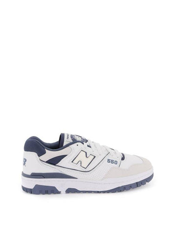 550 Low Top Sneakers White Dusty Blue - NEW BALANCE - BALAAN 1