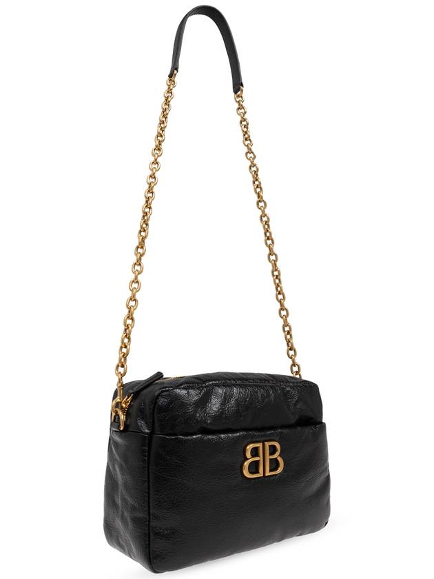 Monaco Camera Small Cross Bag Black - BALENCIAGA - BALAAN 5