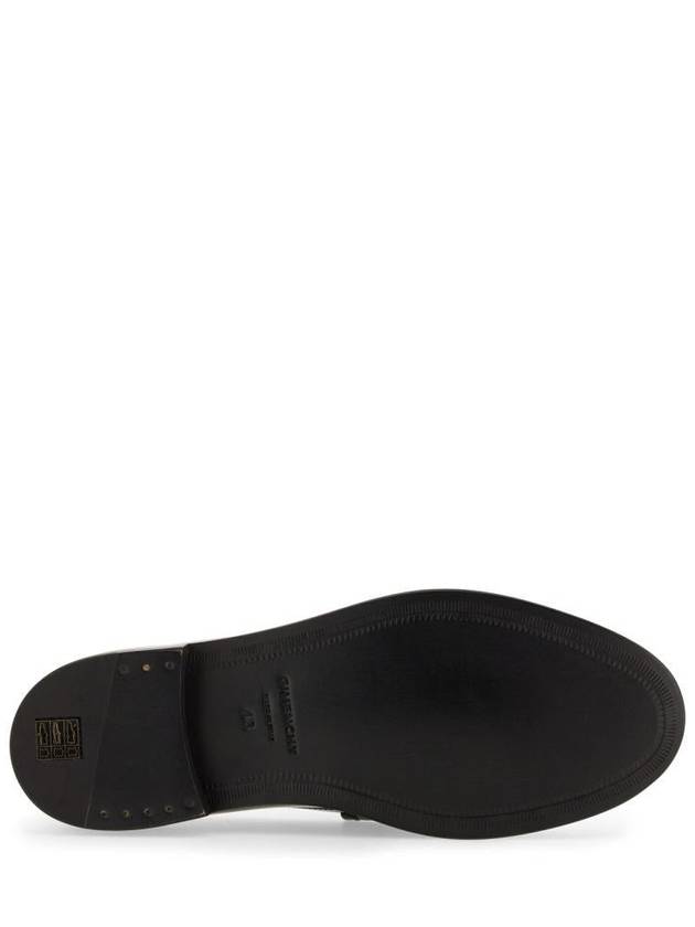 Mr G Mocassin Leather Loafers Black - GIVENCHY - BALAAN 6