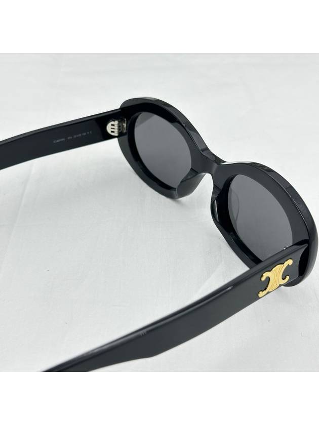 Eyewear Triomphe Acetate Sunglasses Black - CELINE - BALAAN 7