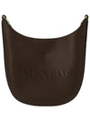 Logo Identity Hobo Cross Bag Brown - VALENTINO - BALAAN.