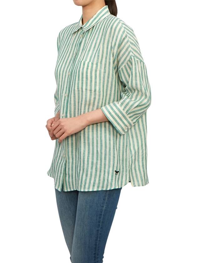 15111112650 ARDUINO 005 Women s Linen Shirt - MAX MARA - BALAAN 6