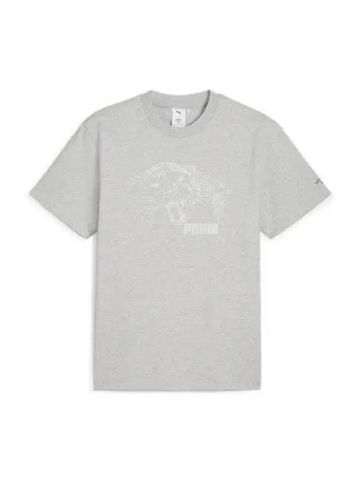 xNoah Graphic Short Sleeve T Shirt Light Gray Heather 623871 04 - PUMA - BALAAN 2