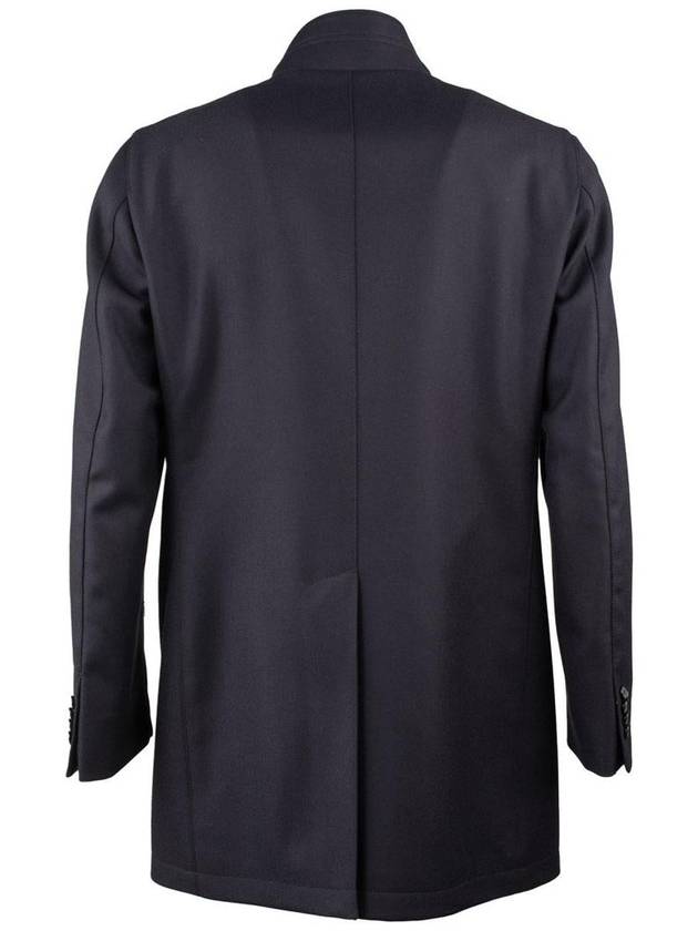 Tagliatore Blue Wool Coat - TAGLIATORE - BALAAN 3