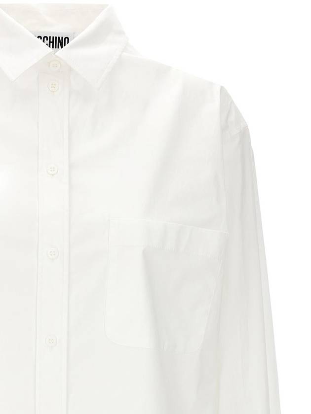 Shirt J020204310001 White - MOSCHINO - BALAAN 4