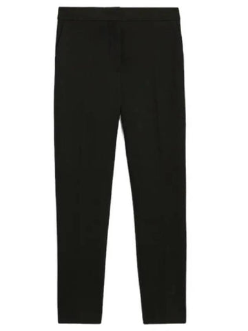 Pegno Straight Pants Black - MAX MARA - BALAAN 1