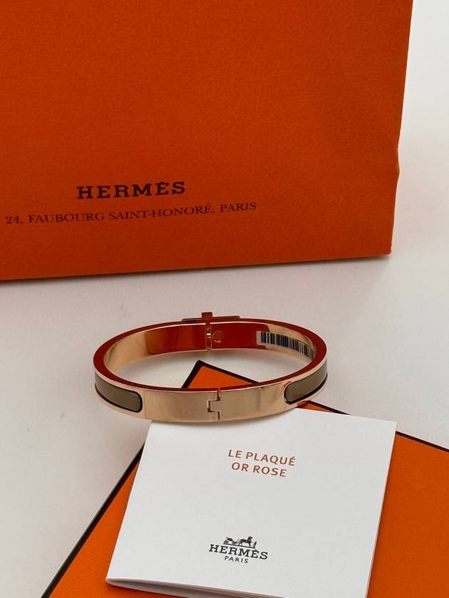 Mini Click Kelly Bracelet Rose Gold - HERMES - BALAAN 3