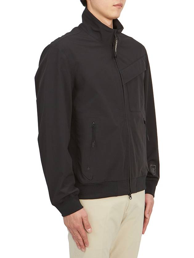 Metropolis Zip-Up Jacket Black - CP COMPANY - BALAAN 5